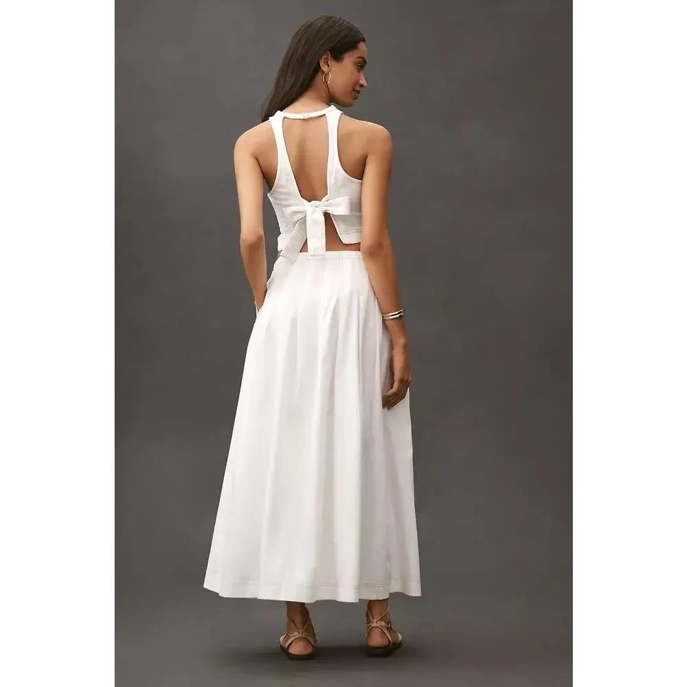 Anthropologie Paneled Waist Maxi Skirt - US 6/UK 10